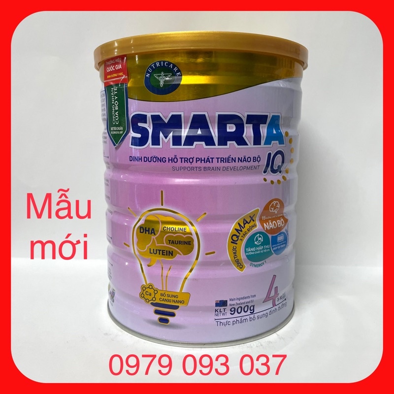 Sữa Smarta IQ 4 - lon 900g ( date: 5/2023 )