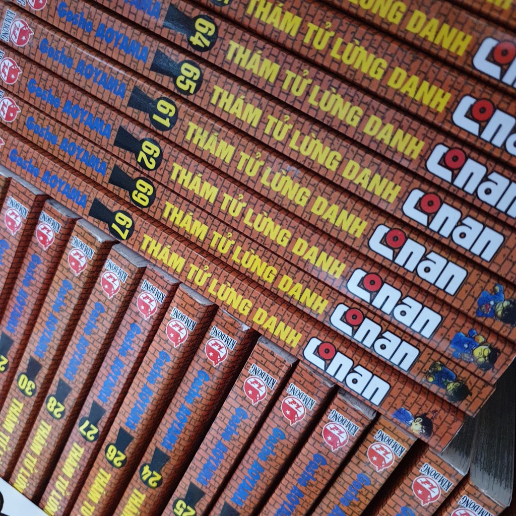 Sách - Combo 10 quyển Conan - Giao ngẫu nhiên khác tập