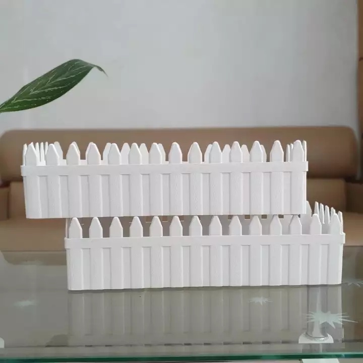 Chậu nhựa hàng rào nhọn size 3 loại đẹp, trồng hoa, cây cảnh, cắm hoa giả để bàn