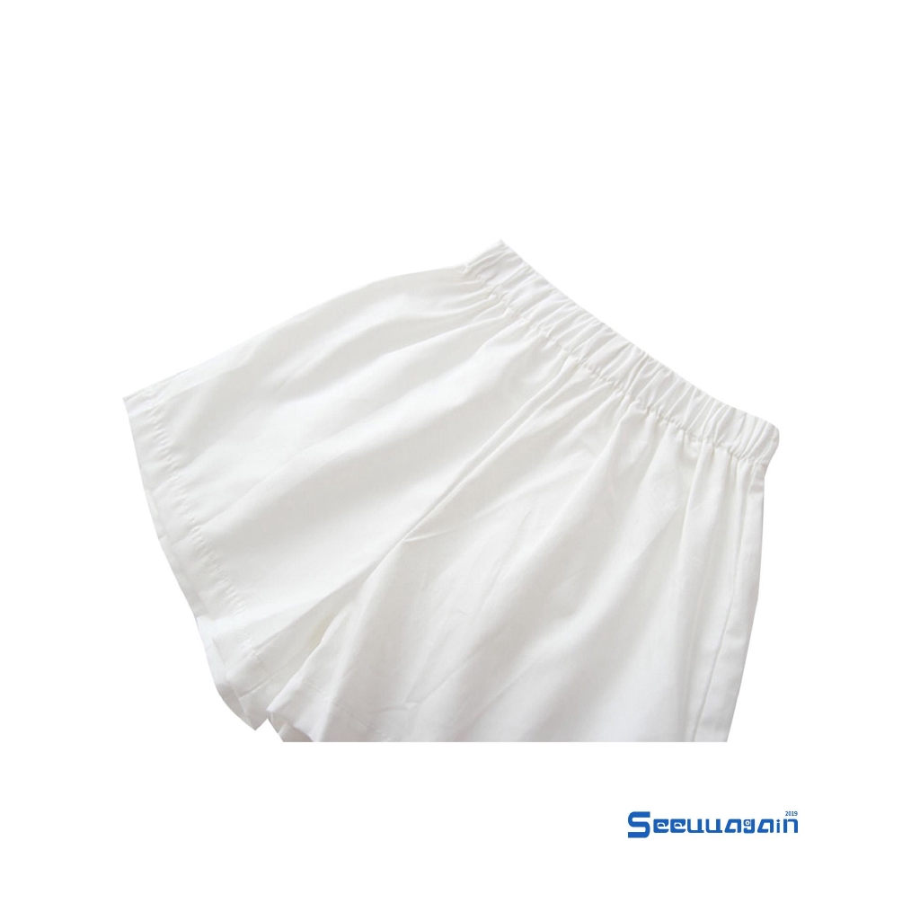 Quần Short Cotton Màu Trơn Cho Bé Gái