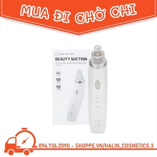 Máy Hút Mụn Tốt Nhất  💖FREESHIP💖 Máy Hút Mụn Beauty Suction Face Factory HALINCT609G Cao Cấp