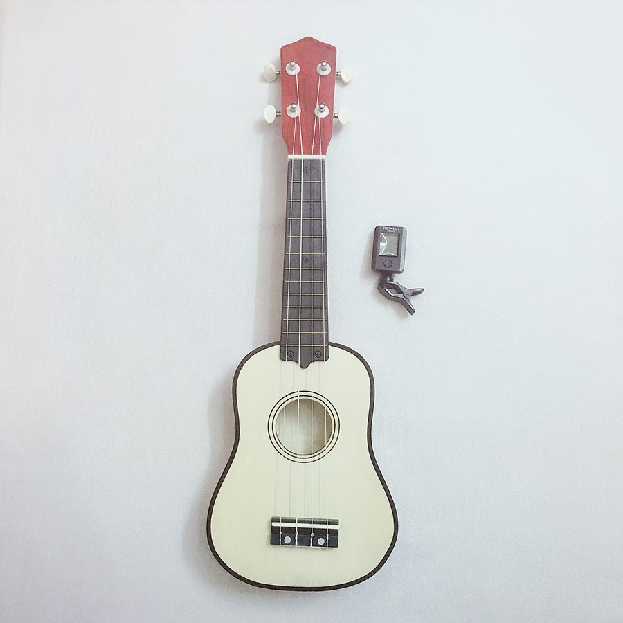 Đàn Ukulele Soprano size 21 Woim 35A15 tặng kèm máy lên dây điện tử ( Tuner ) - HÀNG CÓ SẴN