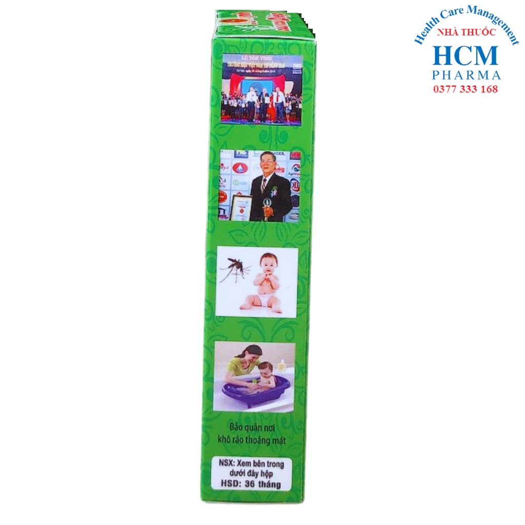 Tinh dầu khuynh diệp cho Bé Thơ chai 35 ml giúp bé ngủ ngon thông mũi HCM16