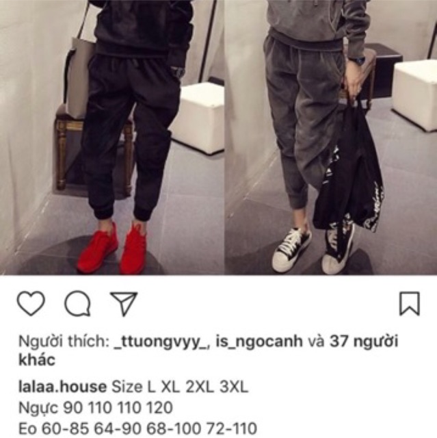 Bộ nỉ nhung bigsize