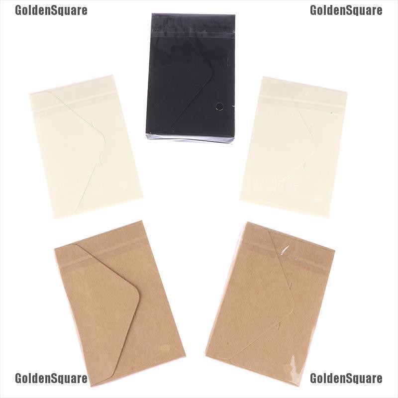 Set 20 Phong Bì Thư Bằng Giấy Phong Cách Châu Âu Cổ Điển Cho Văn Phòng Trường Học