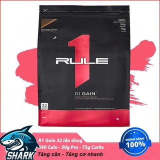 Sữa Dinh Dưỡng Hỗ Trợ Tăng Cân Tăng Cơ Trung Năng Lượng Mass Rule1 R1 Gain 10lbs (4 6kg) 32 Lần Dùng - Chính Hãng 100%