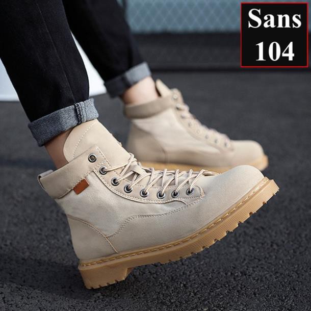 [ Sales 11-11] [Hàng Auth] Giày Cao Cổ Unisex Da Lộn Da Thường Sans Shop Sans104 . 11.11 : : ༝ 2021 " ' < . ˇ ` .