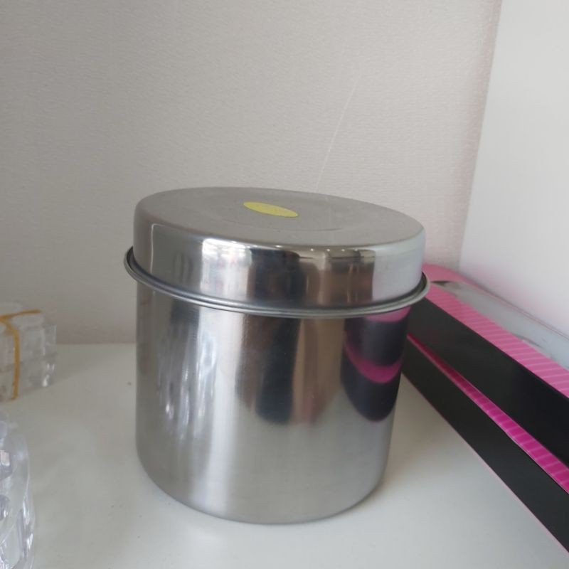 Hộp đựng bông inox/ Hủ đựng y tế cao cấp