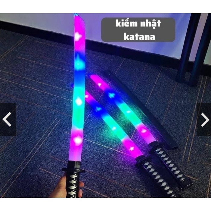 Kiếm phát sáng katana, kiếm nhật đẹp tặng kèm pin