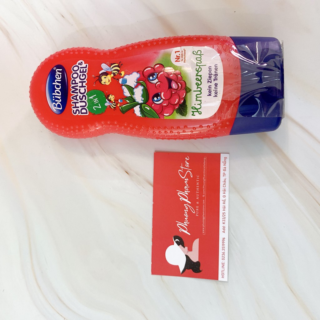 Sữa tắm, dầu gội 2in1 Bubchen Đức cho bé đủ mùi hương (hàng chuẩn Auth)