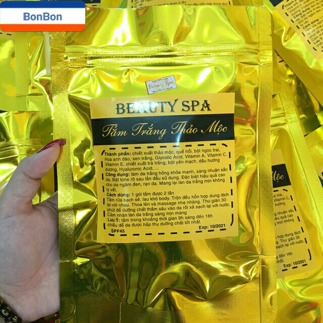 Tắm Trắng Spa ( bật tông ngay lần đầu sử dụng)
