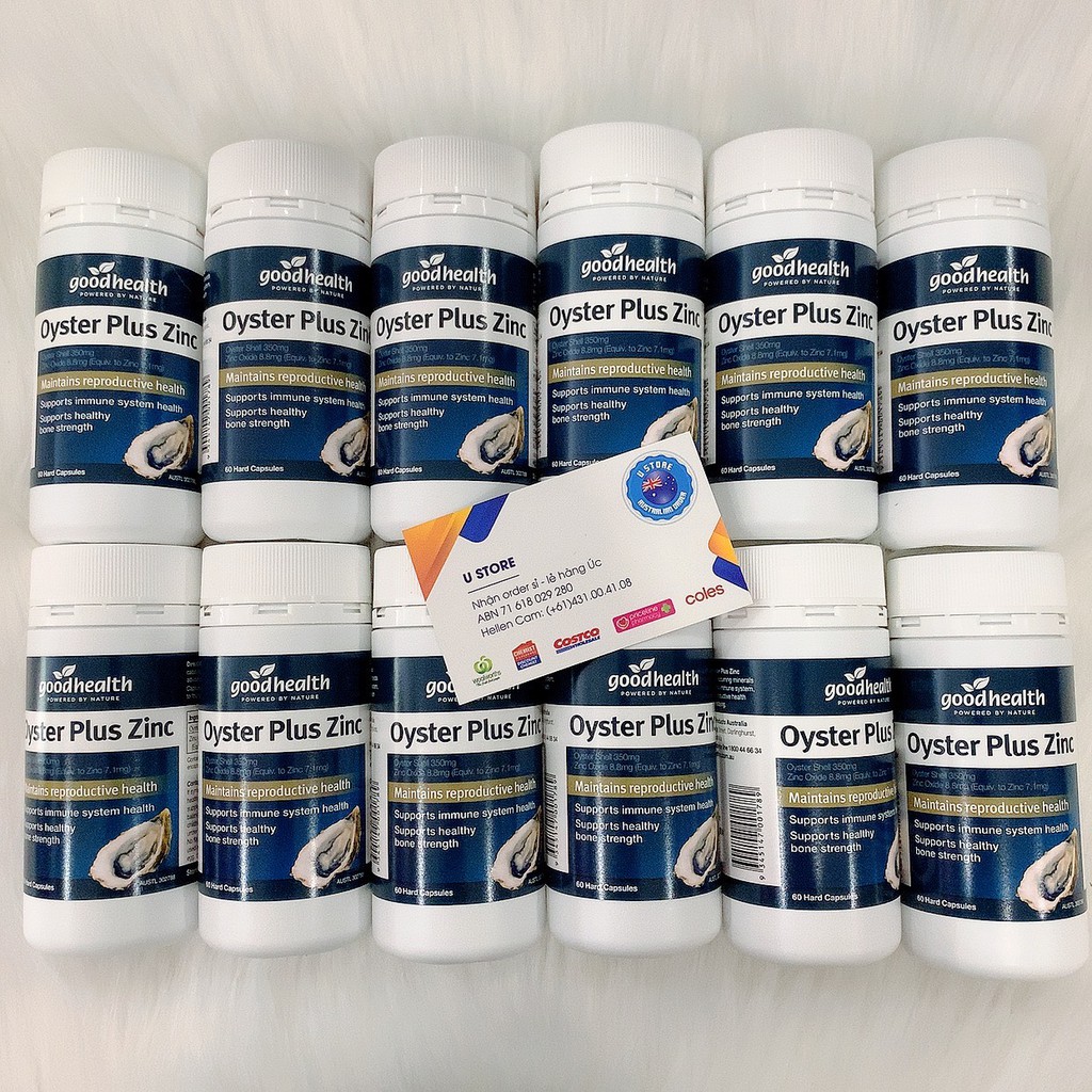 Tinh chất hàu Oyster Plus Goodhealth 60 Viên