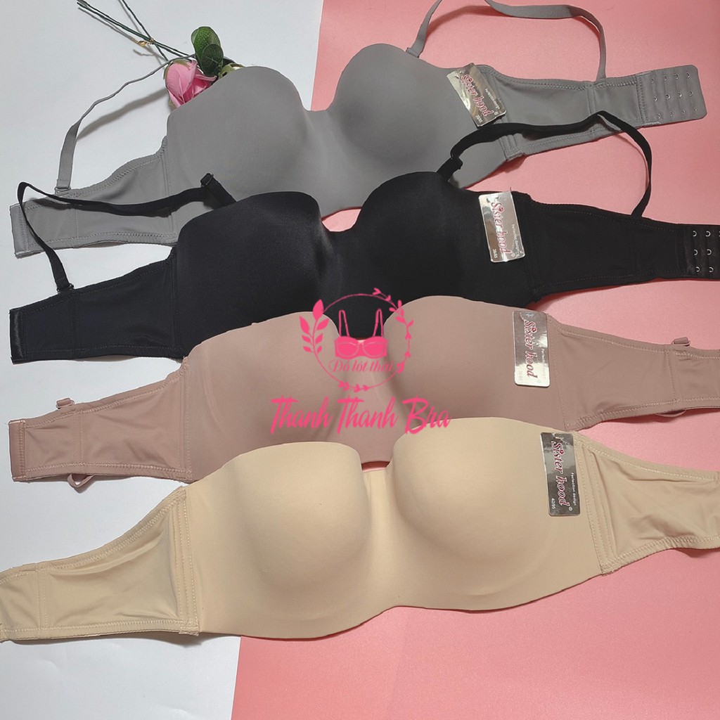Áo ngực áo lót cup ngang bigsize Thái Lan Sisterhood 6181 bản to có gọng chống chảy xệ cup C, D