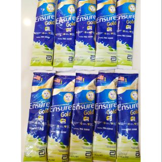 10 gói Ensure gold hương trà xanh