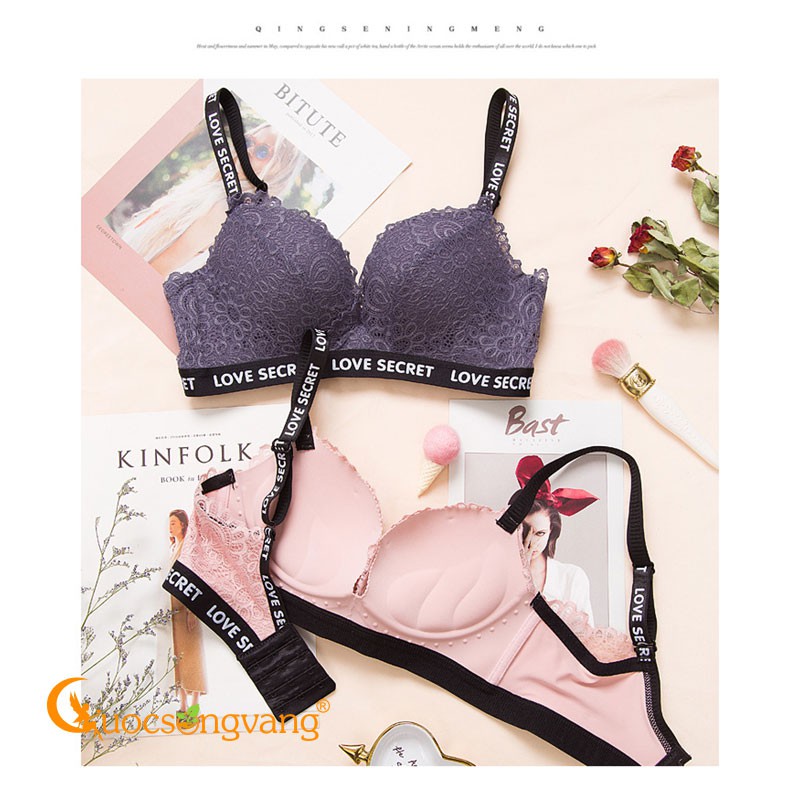 Áo lót nâng ngực Bra ren GLDL006 Cuocsongvang