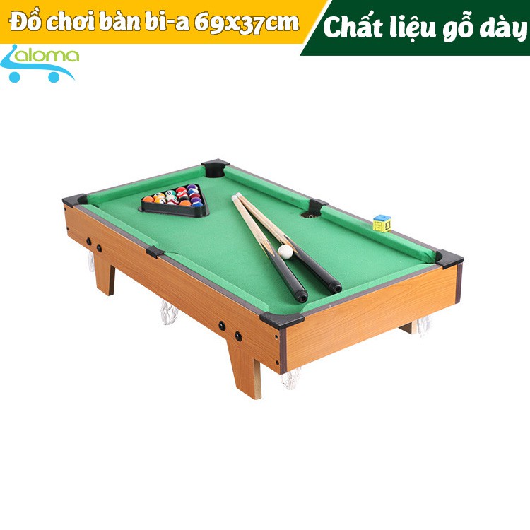 Bàn Bi-A mini bằng gỗ Bàn Bida cỡ lớn Table Top Pool Table TTP-69 70x40cm