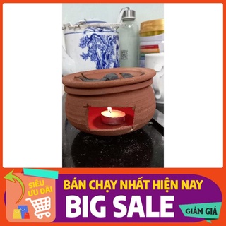 Bếp xông xả, bồ kết bát tràng mix size, mix màu