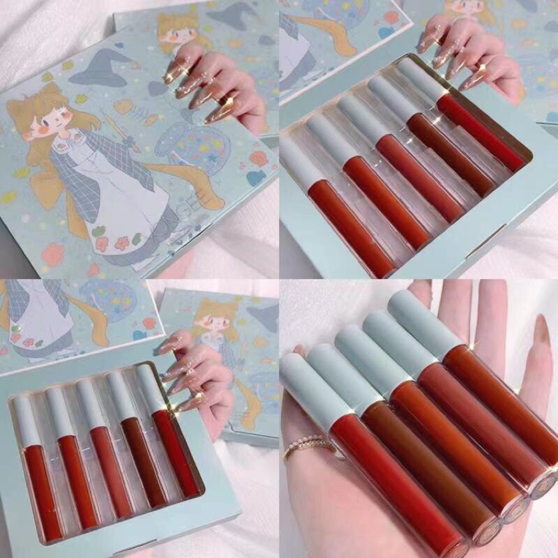 Sét 5 son kem lì VONGEE cô gái cổ tích