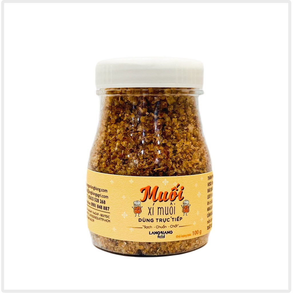 Muối xí muội thảo dược Langbiang Food 100g
