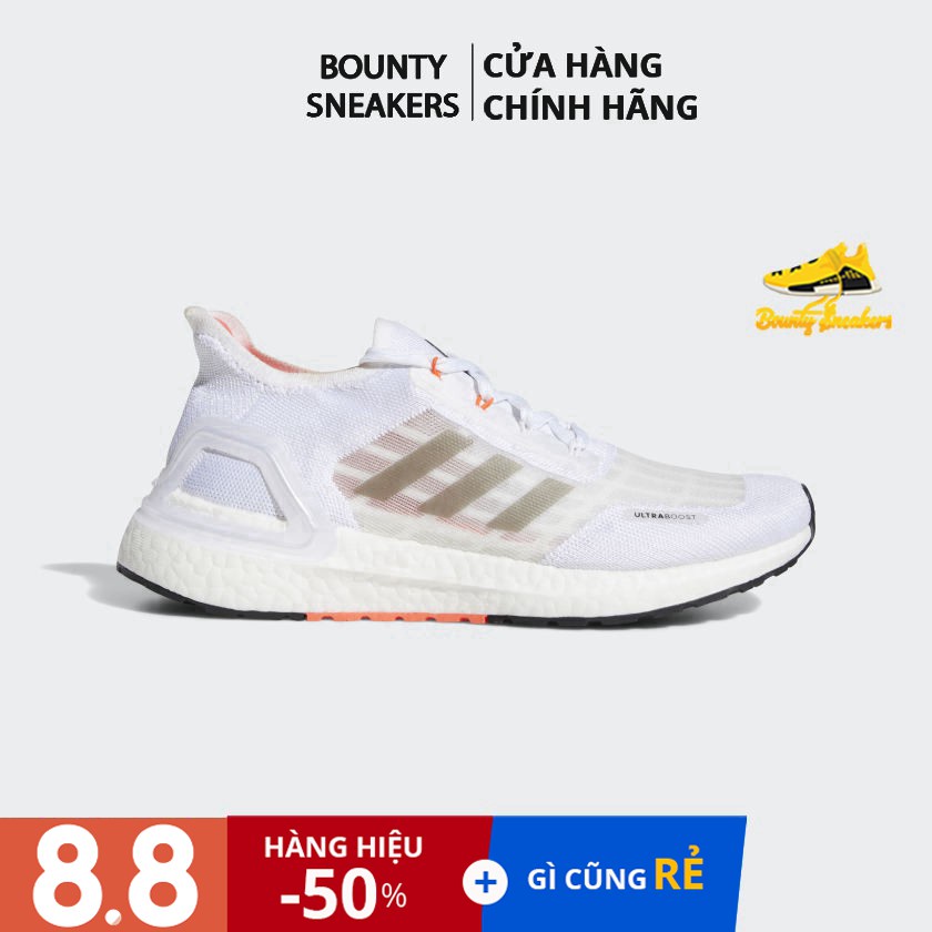 【Giày chạy thể thao】Giày Sneaker Thể Thao Nam Nữ Adidas Ultra boost Summer.Rdy Trắng EH1208 - Hàng