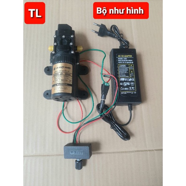 Máy bơm tăng áp mi ni 12V - Máy Bơm phun sương 12V loại 1
