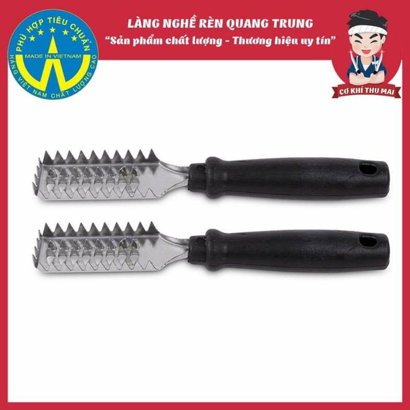 Dụng cụ lóc, đánh vẩy cá inox cao cấp