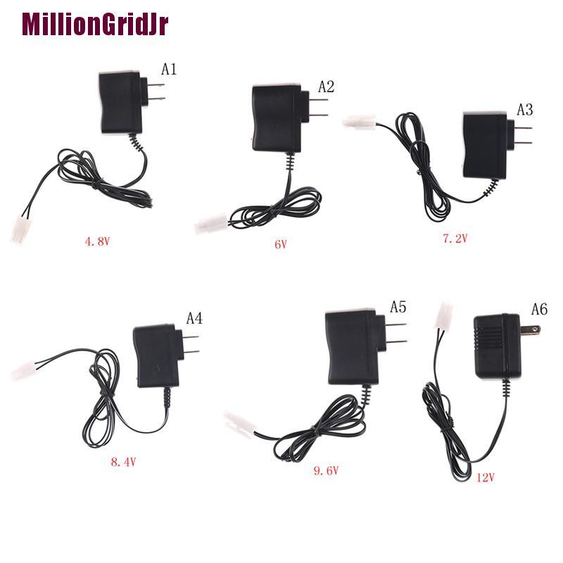 Bộ Sạc Pin Dc 4.8v-12v Rc Cho Xe Hơi Điều Khiển Từ Xa