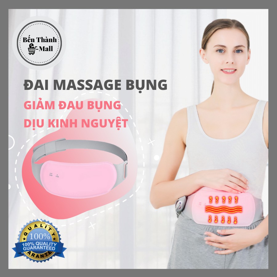 ✈️ [Freeship] ĐAI MASSAGE BỤNG ENJOY S1 &amp; S2 [Giảm đau bụng, dịu kinh nguyệt]