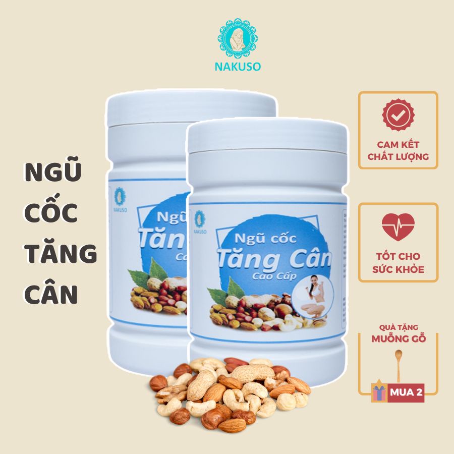 1Kg Ngũ Cốc Tăng Cân Cao Cấp 25 loại hạt NAKUSO