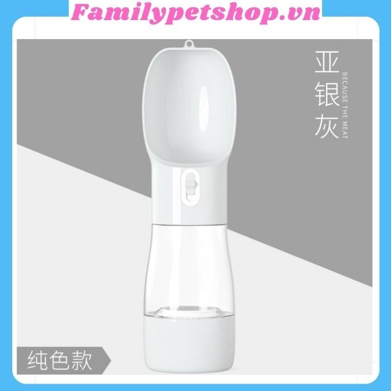 Bình nước di động cho chó mèo sử dụng khi đi dạo-đi du lịch-familypetshop.vn