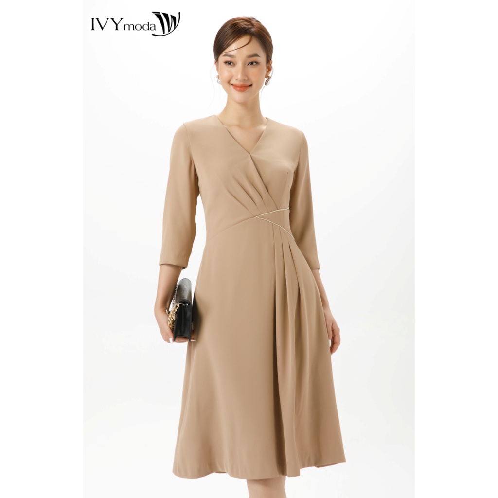 Đầm chữ A tay lỡ IVY moda MS 48T0137