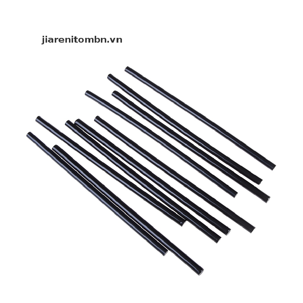 Set 10 Que Keo Nóng Chảy 7 * 190mm Màu Đen Chuyên Dụng Cho Súng Bắn Keo