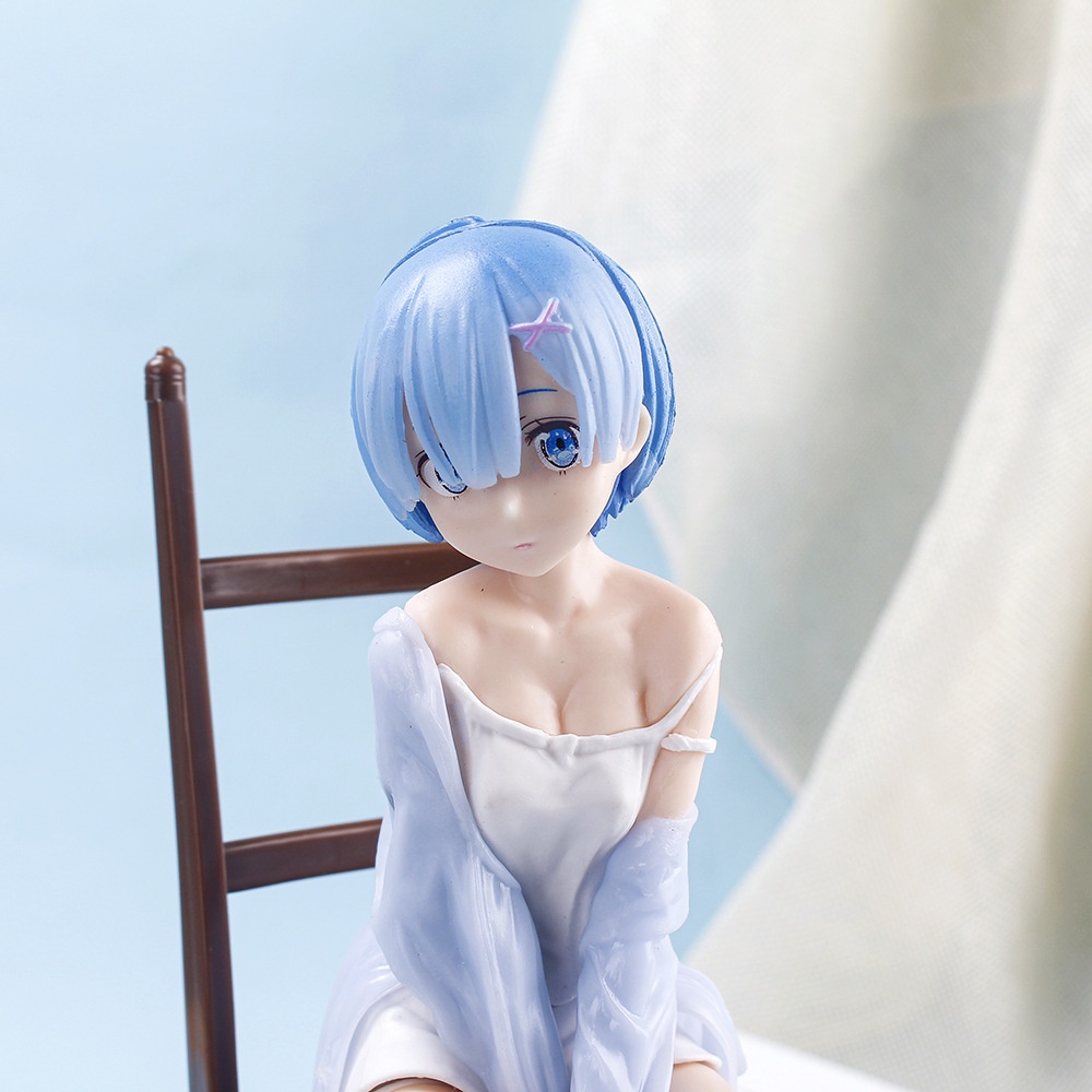 Mô hình figure tượng REM Mặc Đồ Ngủ Sexy anime RE:REZO trưng bày trang trí đẹp