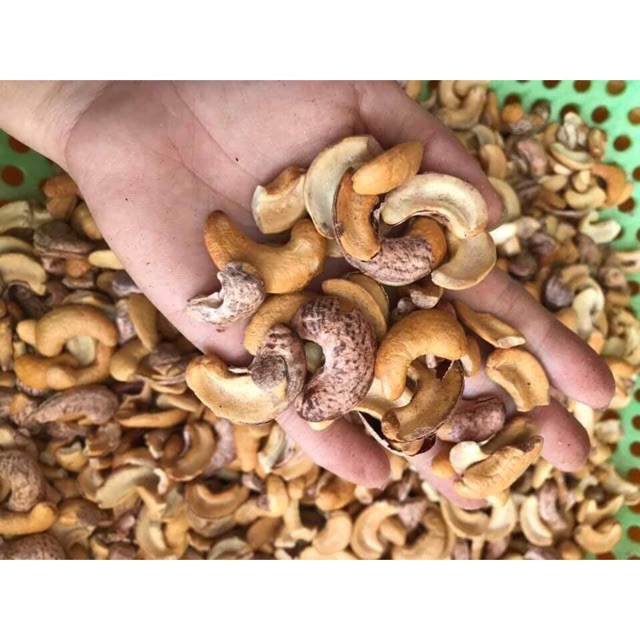 500G HẠT ĐIỀU RANG MUỐI VỠ NGON TUYỆT