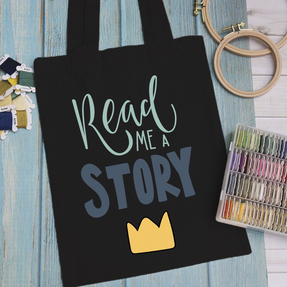 Túi vải, túi Tote (màu đen) POSTER - Mẫu 1 vải canvas dày đẹp cho nữ có khóa miệng đi học đi chơi.