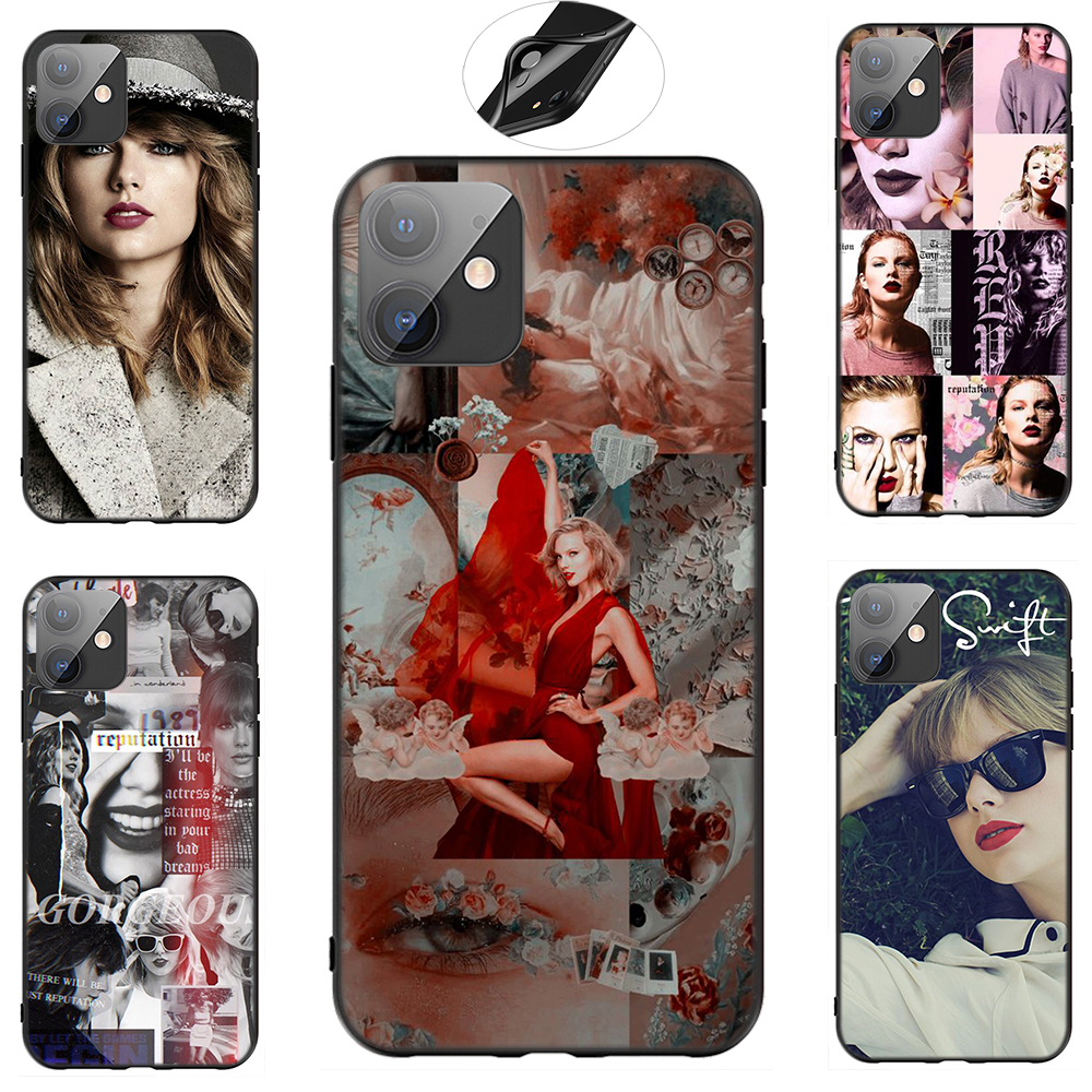 iPhone XR X Xs Max 7 8 6s 6 Plus 7+ 8+ 5 5s SE 2020 Casing Soft Case 87SF taylor swift Singer mobile phone case