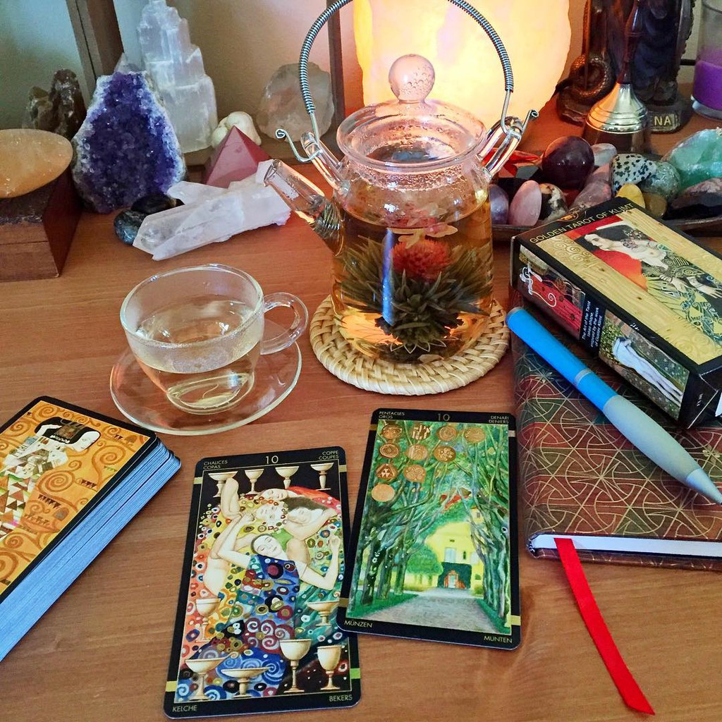 Bài Golden Tarot of Klimt