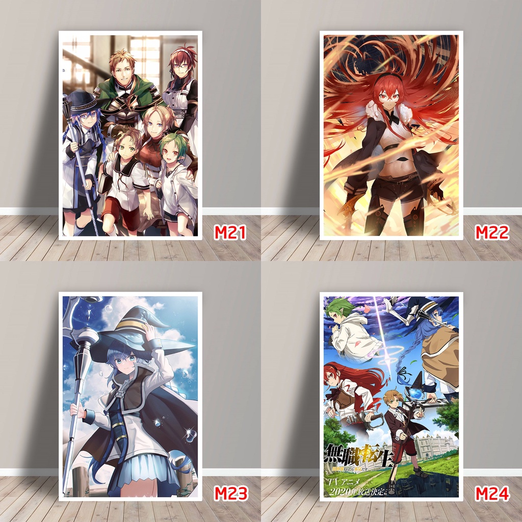 Tấm Postcard Cao Cấp Anime Mushoku Tensei