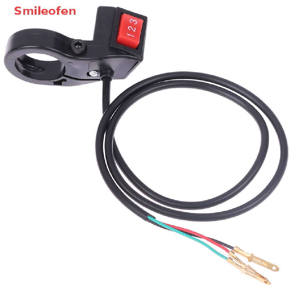Mô Đun Công Tắc 3 Mức Tốc Độ Gắn Tay Lái Xe Máy / Xe Đạp Điện 3 Tốc Độ Mới