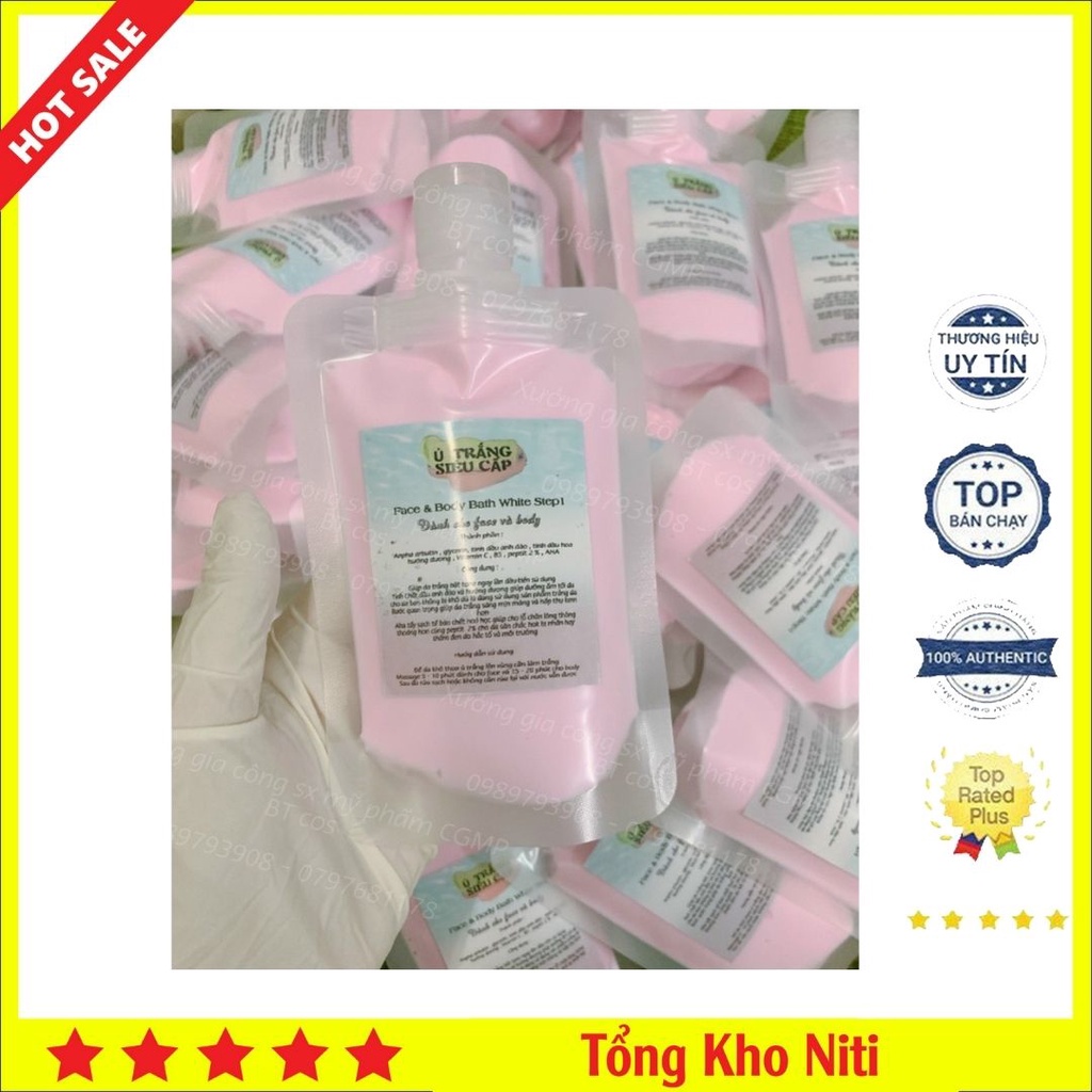 Ủ Trắng BODY - Giúp Da Trắng Mịn Lên Tone Nhanh