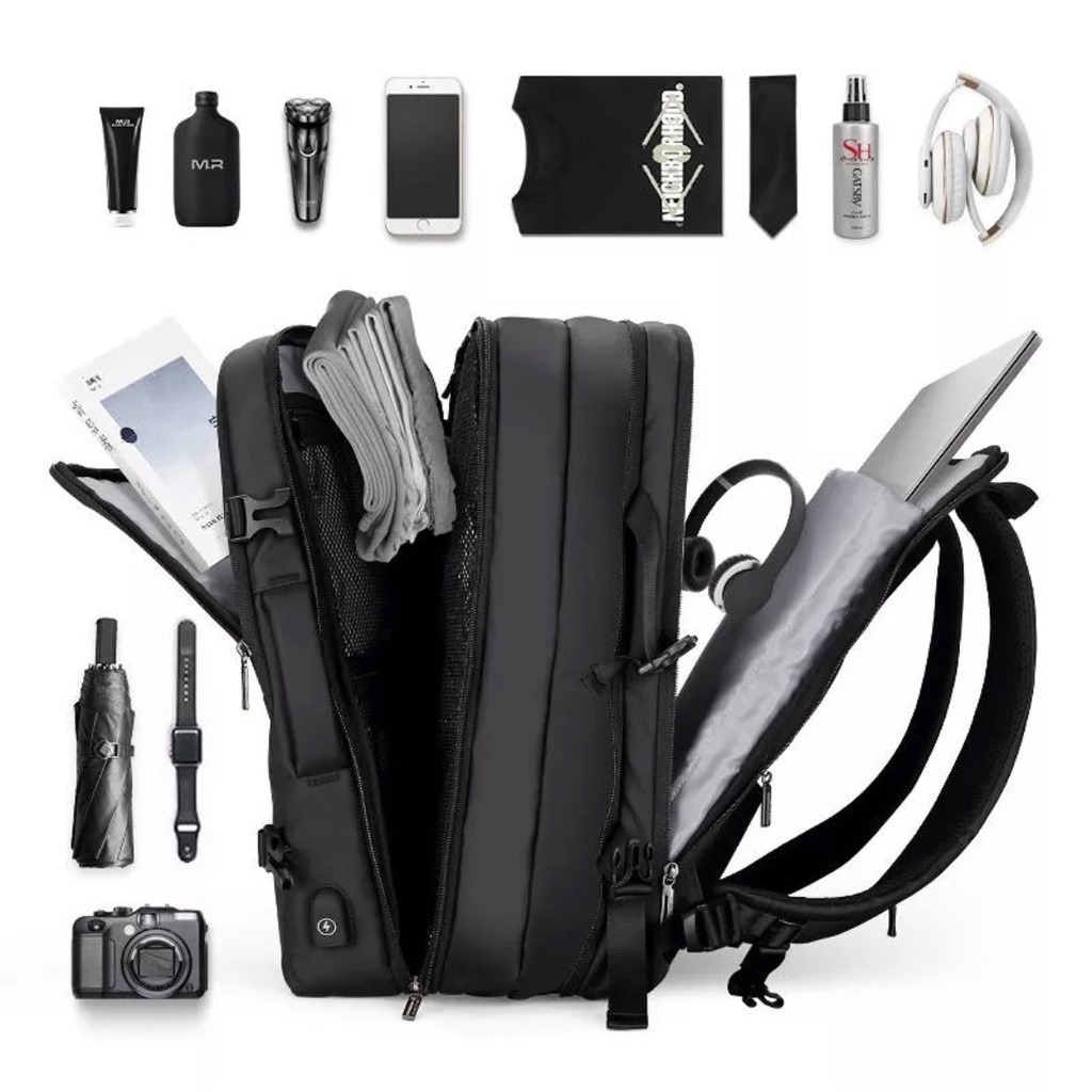 Ba Lô Mark Ryden Đựng Laptop 17 Inch Có Cổng Sạc Usb