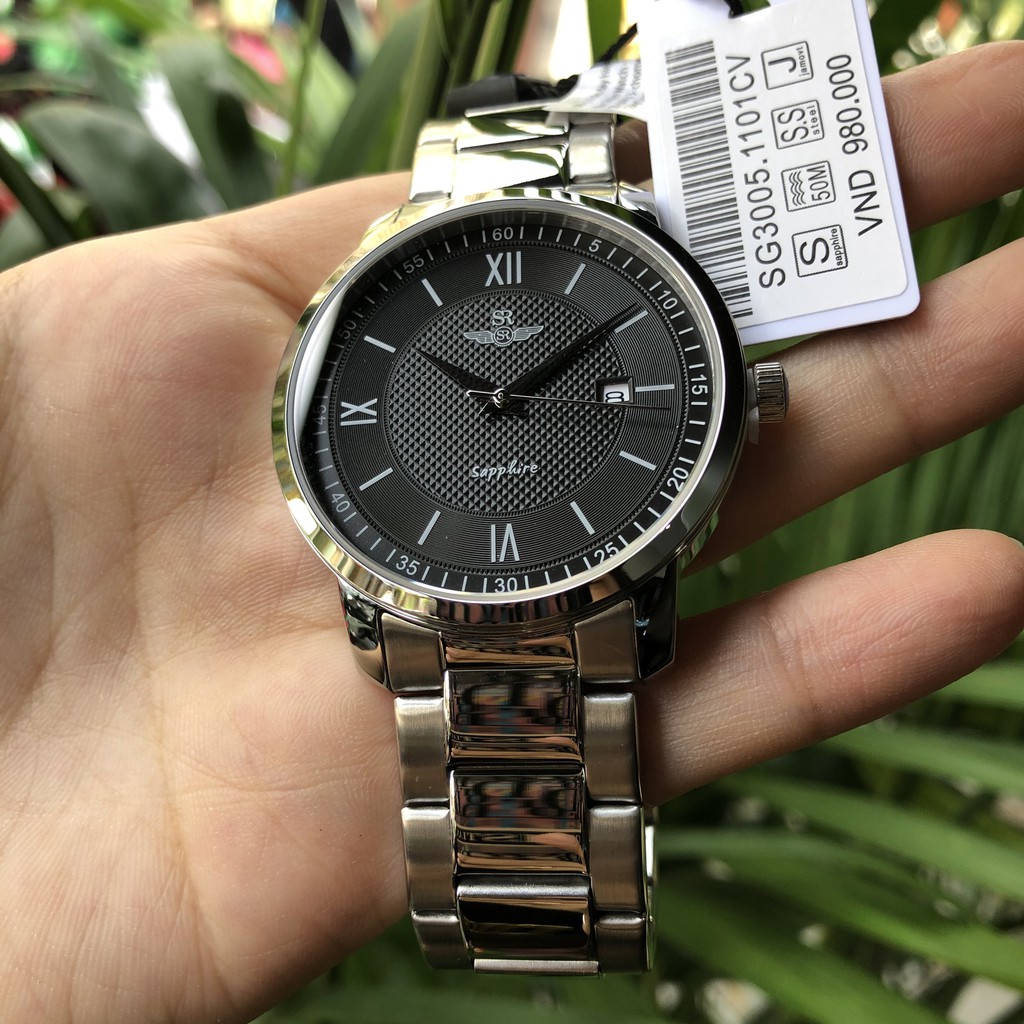 Đồng Hồ Đôi SRWATCH SG3005.1101CV và SR WATCH SG3005.1101CV Mặt Kính Sapphire ,Bảo Hành 5 Năm Toàn Quốc