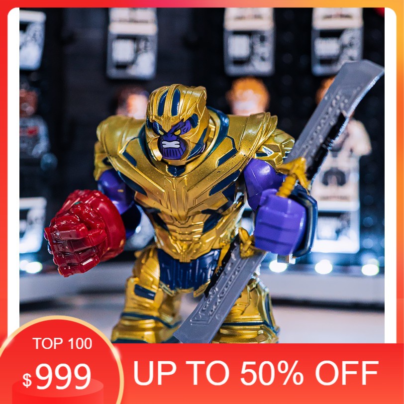 Lego Thanos mô hình Marvel bộ sưu tập mini figure