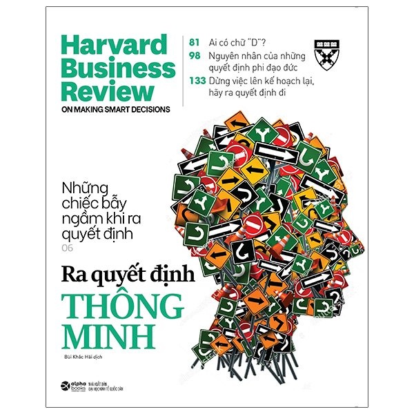 Sách HBR - On Making Smart Decisions - Ra Quyết Định Thông Minh (Tái Bản 2020)