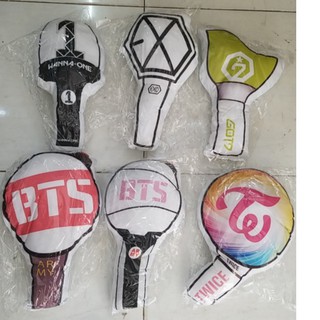 Gối lightstick BTS, Blackpink, Twice, Wanna one. Exo, Got 7