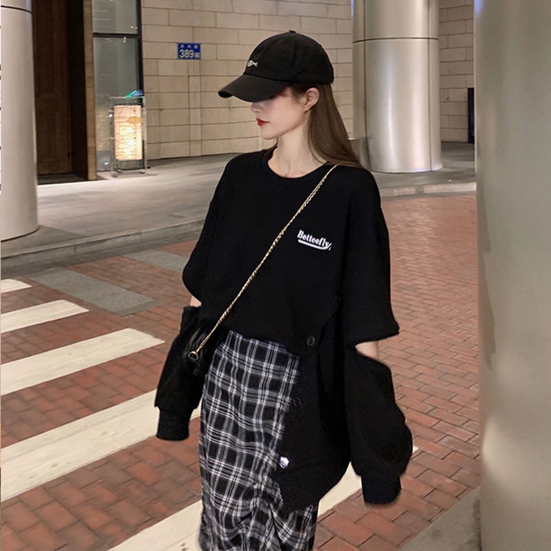 Áo Khoác Chui Cổ Nữ Tay Dài Có Dây Kéo