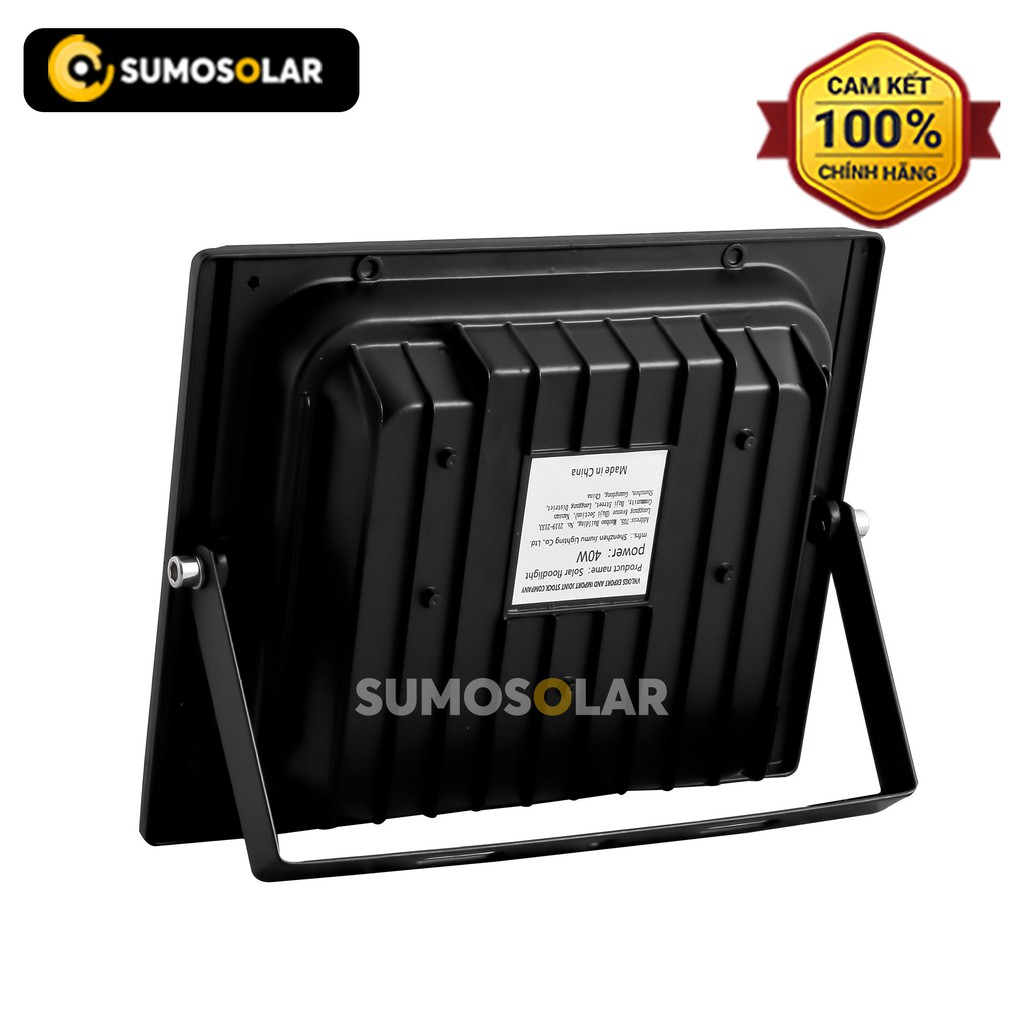 Đèn năng lượng mặt trời pin rời 40W Sumosolar - TN05 tự động phát sáng khi trời tối, không tốn tiền điện, dễ lắp đặt