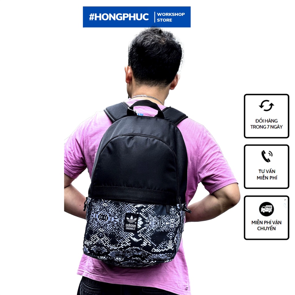 Balo adidas clover snake Originals Backpack (8) [ HONGPHUC ]