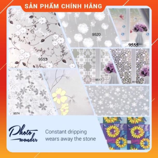 [ Bán Chạy ] combo 3 m giấy dán kính 3d (chọn màu ghi mã ở phần chú yếu ah khổ 90cm*3m)