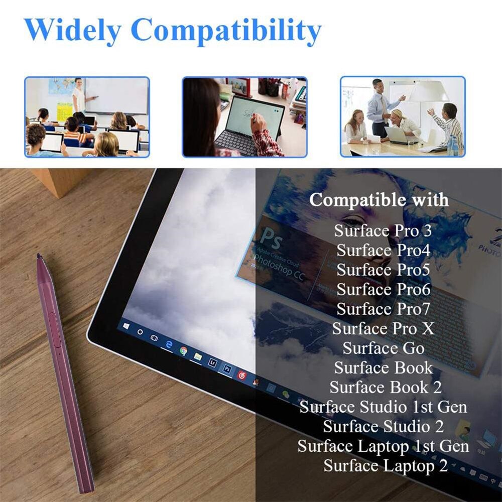 Bút Cảm Ứng  stylus pen Surface pen Từ Tính 4096  Cho Microsoft Surface Pro 3/4/5/6/7/8/X pro 7 plus   book 1/2 go 2/3